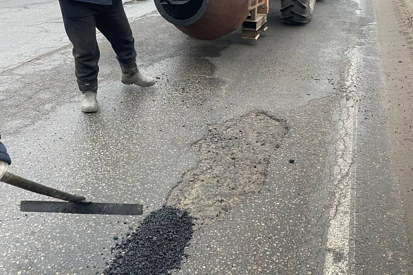 Устранение аварийной ямочности