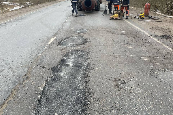 Устранение аварийной ямочности